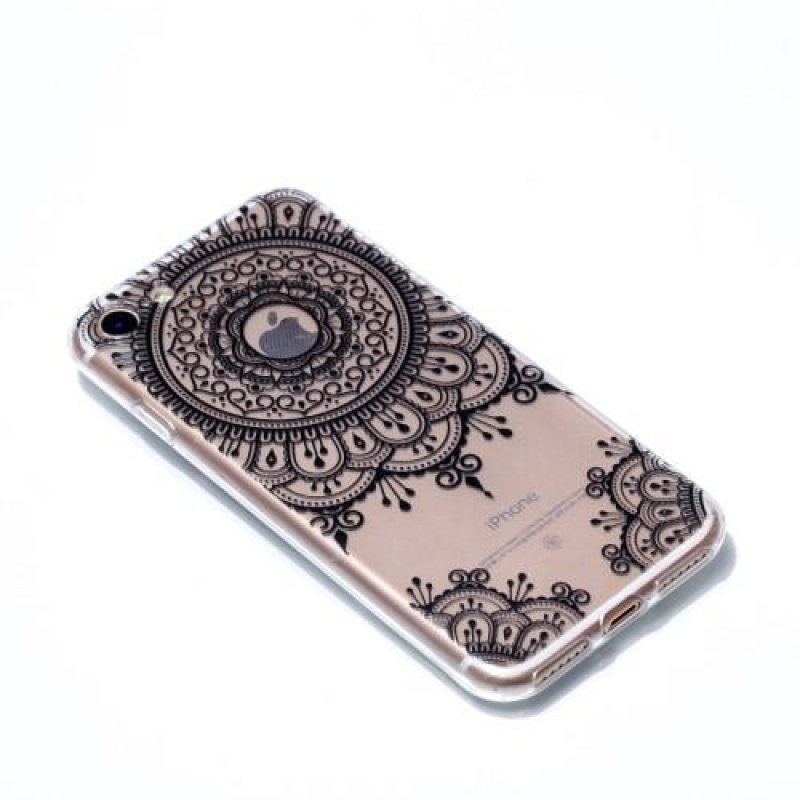 Slend vékony zselés tok iPhone 7 Plus és 8 Plus készülékhez - mandala