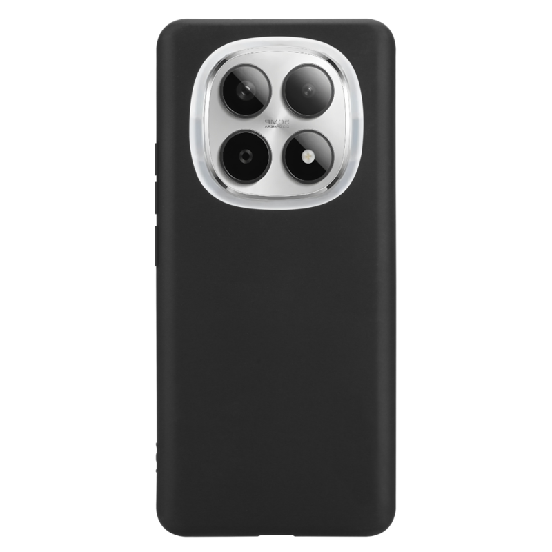 Taktikai TPU tok Xiaomi Redmi Note 15 készülékhez, fekete