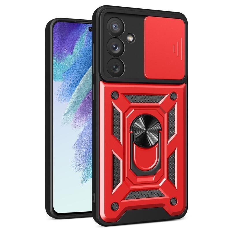 Csúszásálló hibrid borítás Samsung Galaxy A54 5G készülékhez - piros