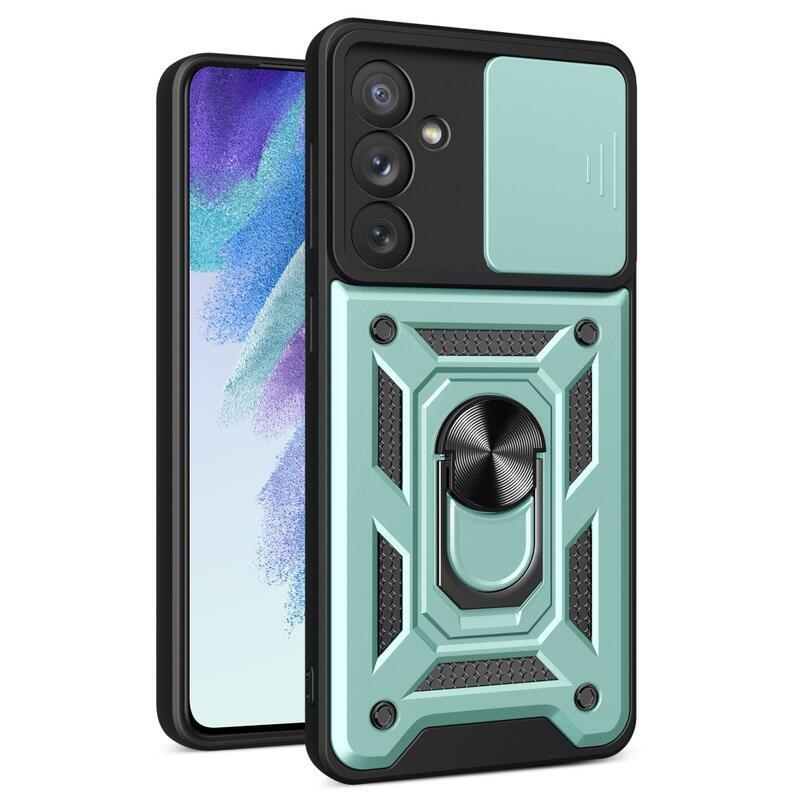 Csúszásálló hibrid borítás Samsung Galaxy A54 5G készülékhez - zöld