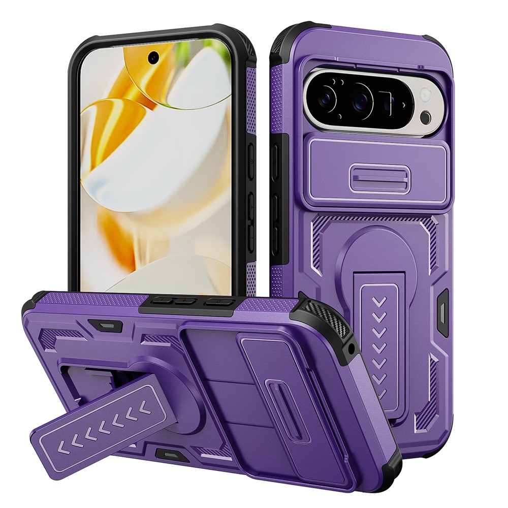 Slide kopásálló tok a Google Pixel 11 Pro XL / 10 Pro XL készülékhez – lila