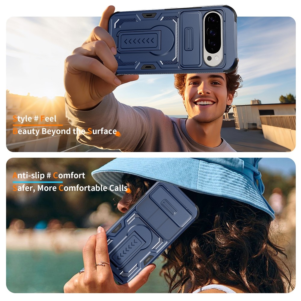 Slide ütésálló tok a Google Pixel 11 Pro XL / 10 Pro XL készülékhez – kék