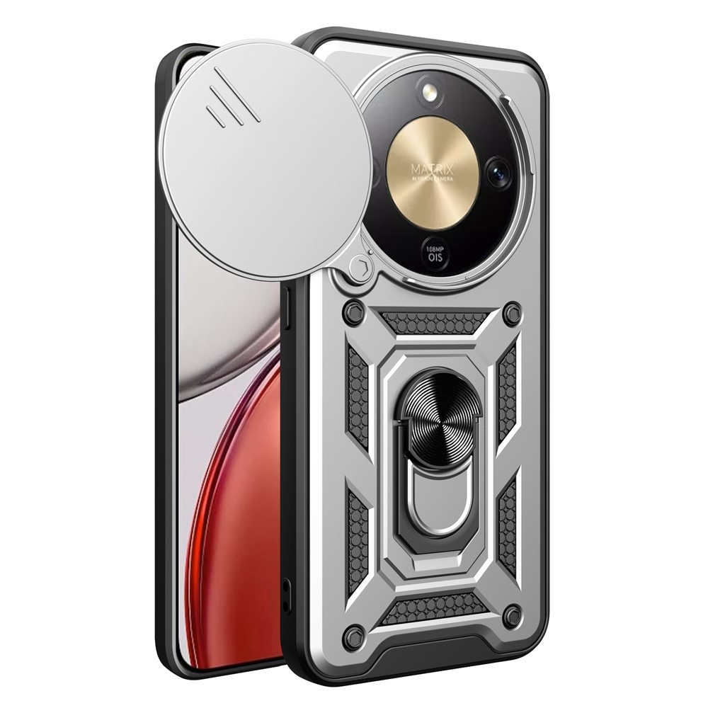 Csúszásálló borítás a Honor Magic 8 Lite 5G készülékhez - ezüst színű