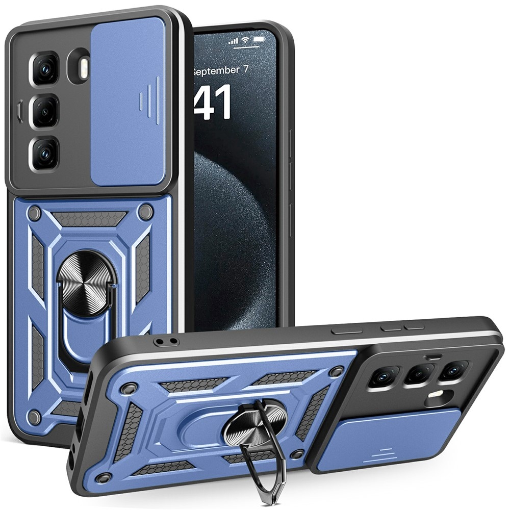 Csúszásálló borítás Infinix Hot 50 Pro készülékhez - kék
