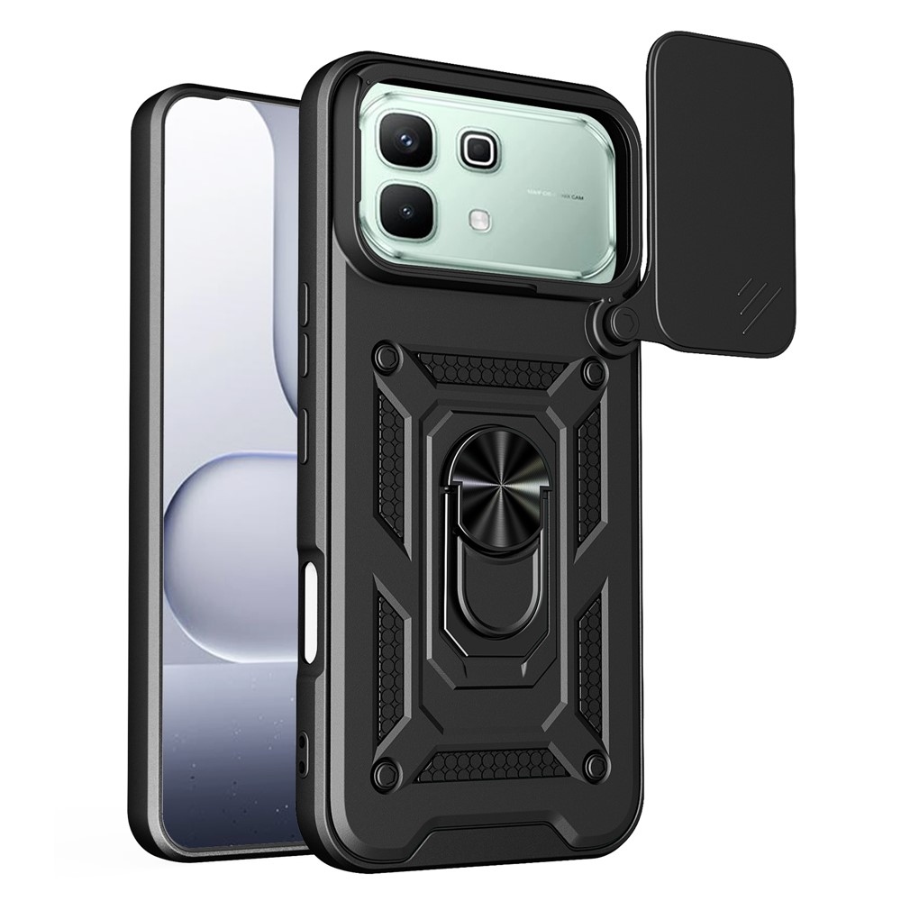 Csúszásálló borítás az Infinix Note 60 5G/Note 60 Pro 5G készülékhez - fekete