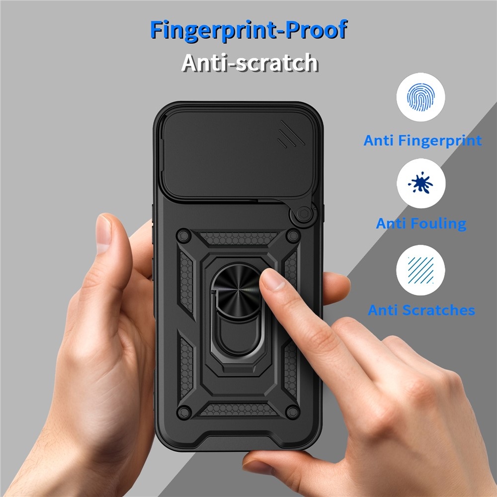 Csúszásálló borítás az Infinix Note 60 5G/Note 60 Pro 5G készülékhez - fekete