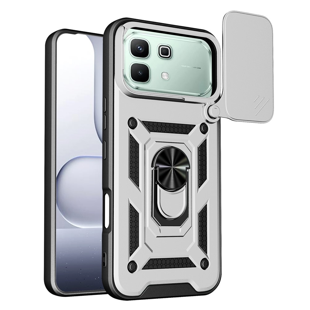 Csúszásálló borítás az Infinix Note 60 5G/Note 60 Pro 5G készülékhez - ezüst színű
