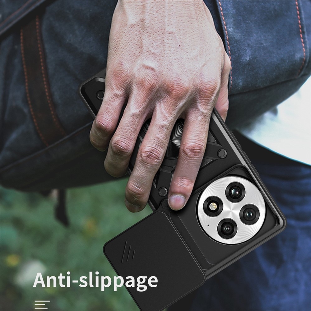 Csúszásálló borítás OnePlus 13-hoz - fekete