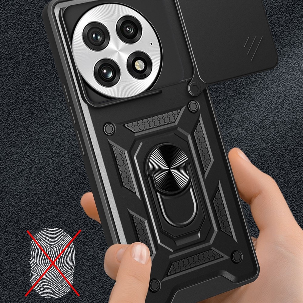 Csúszásálló borítás OnePlus 13-hoz - fekete