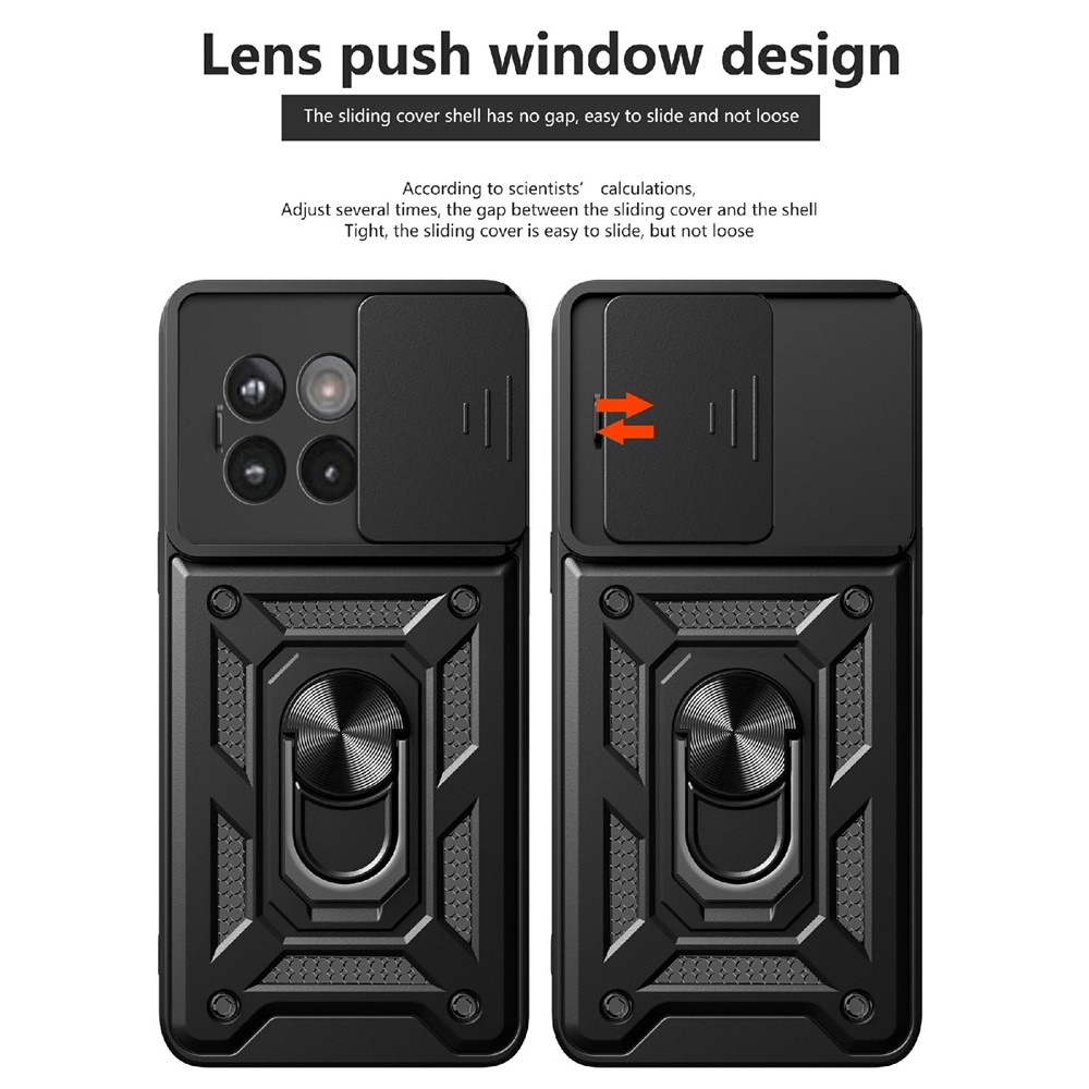 Csúszásálló borítás a OnePlus 13R 5G készülékhez - fekete