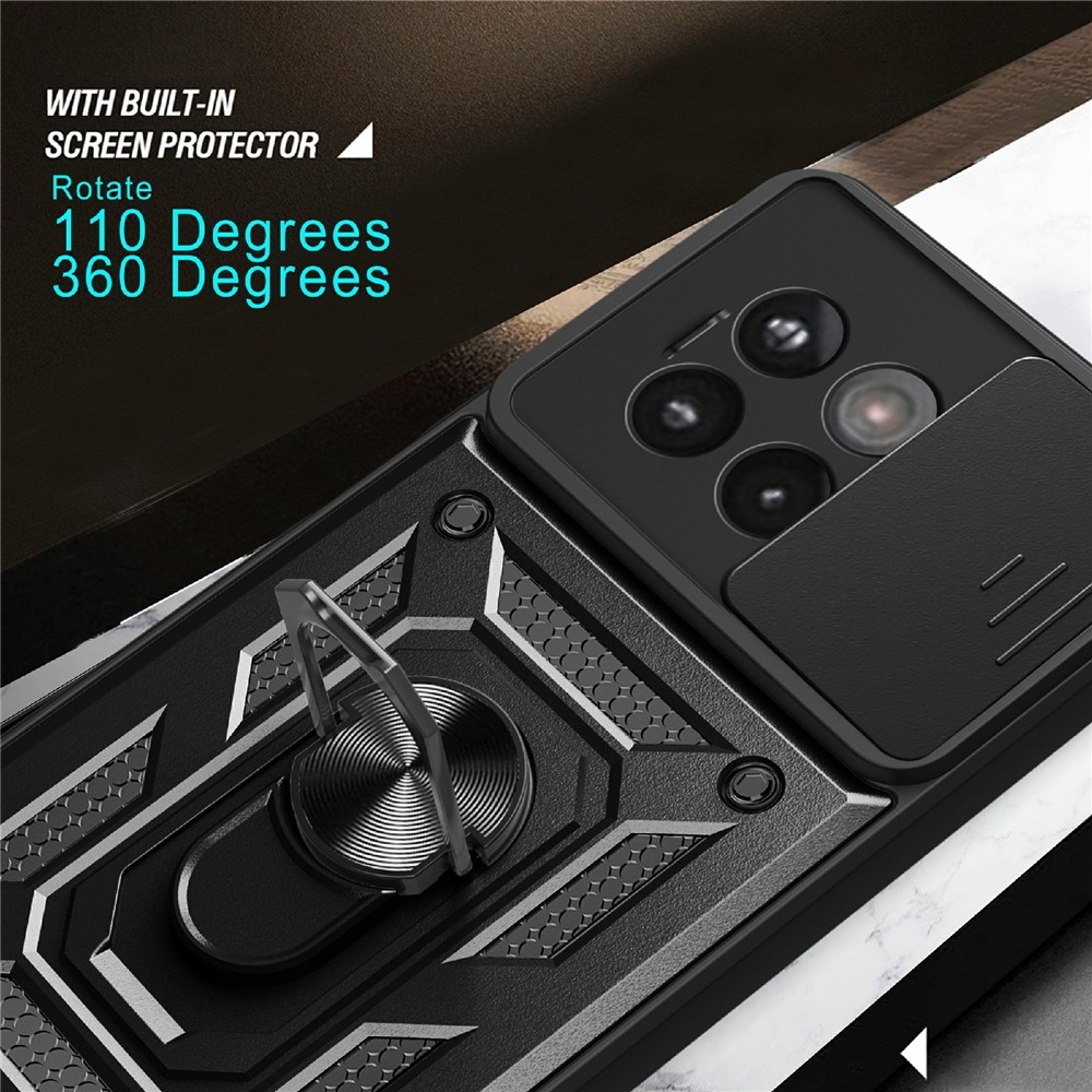 Csúszásálló borítás a OnePlus 13R 5G készülékhez - fekete