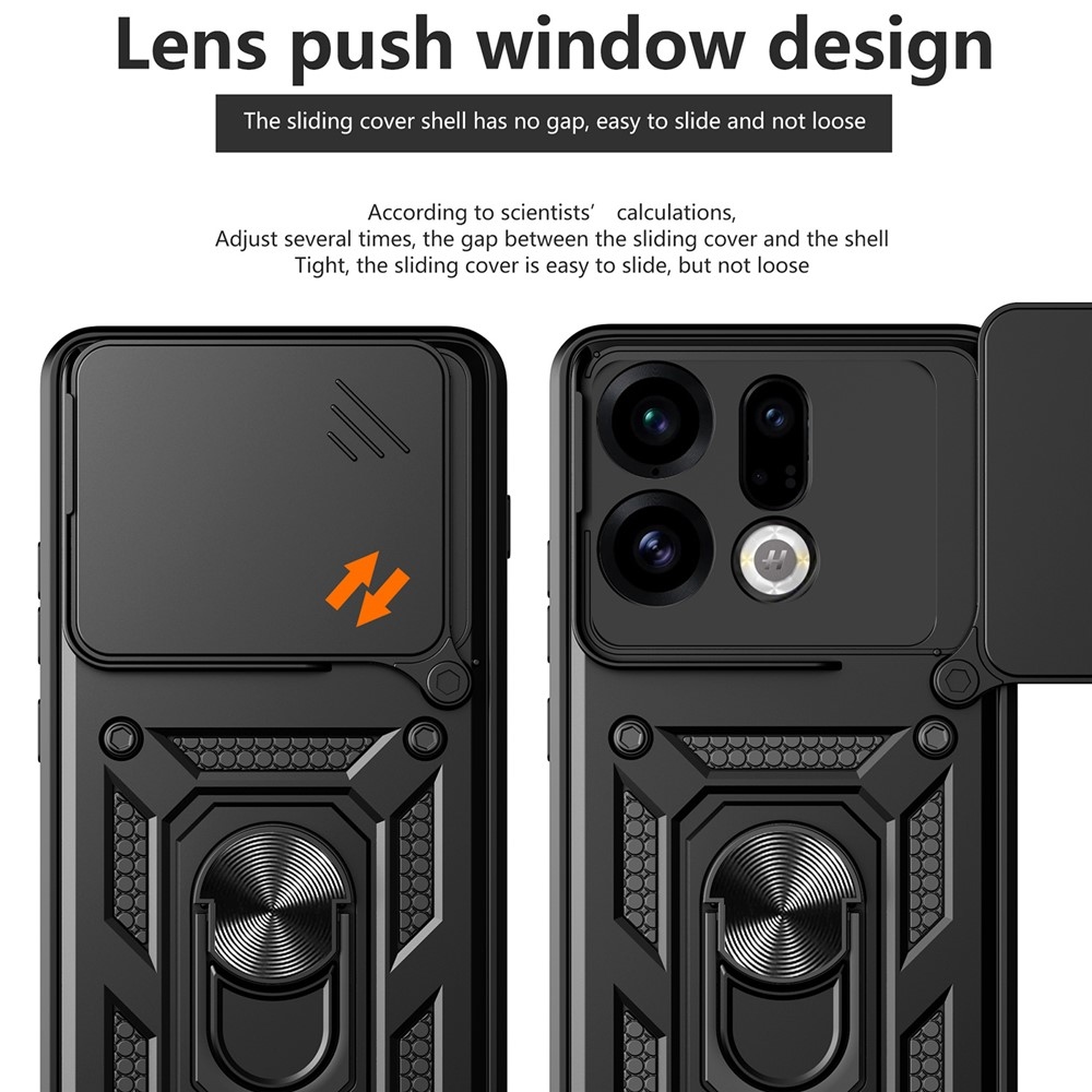 Csúszásálló borító Oppo Find X9 5G - fekete