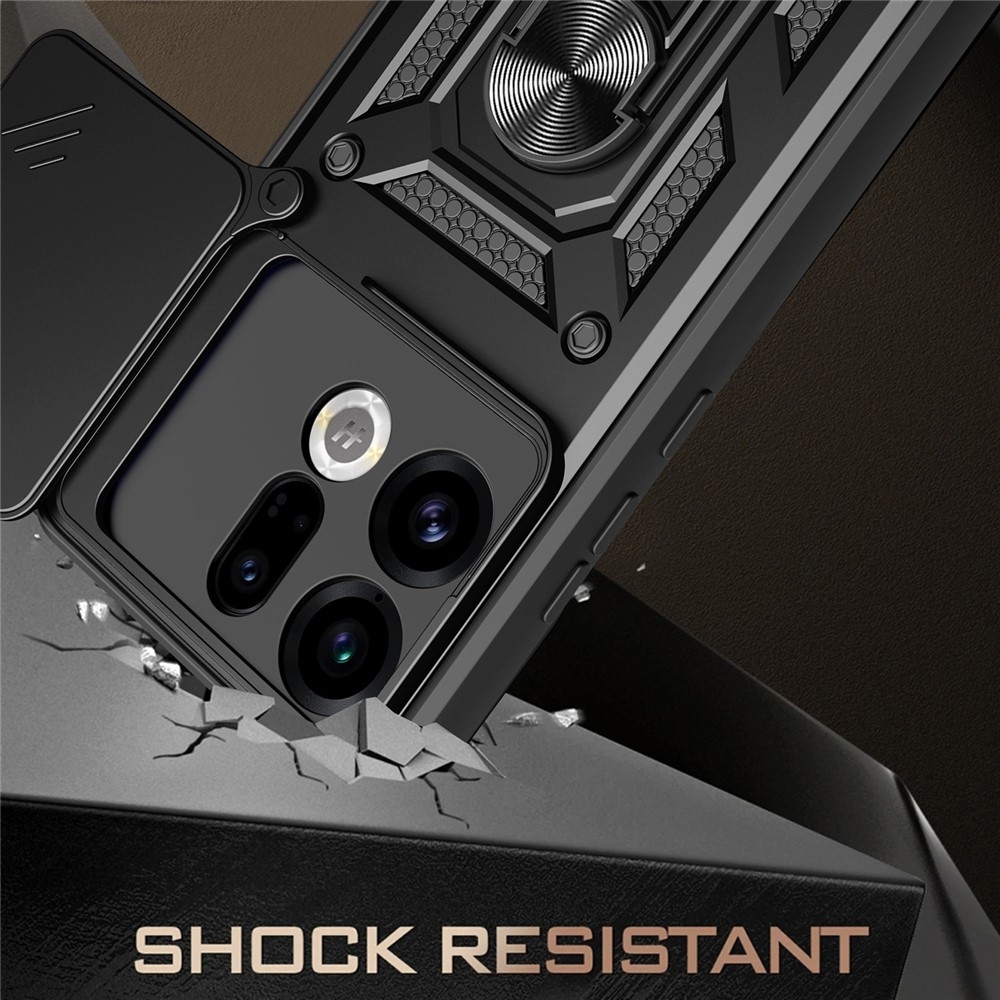 Csúszásálló borító Oppo Find X9 5G - fekete