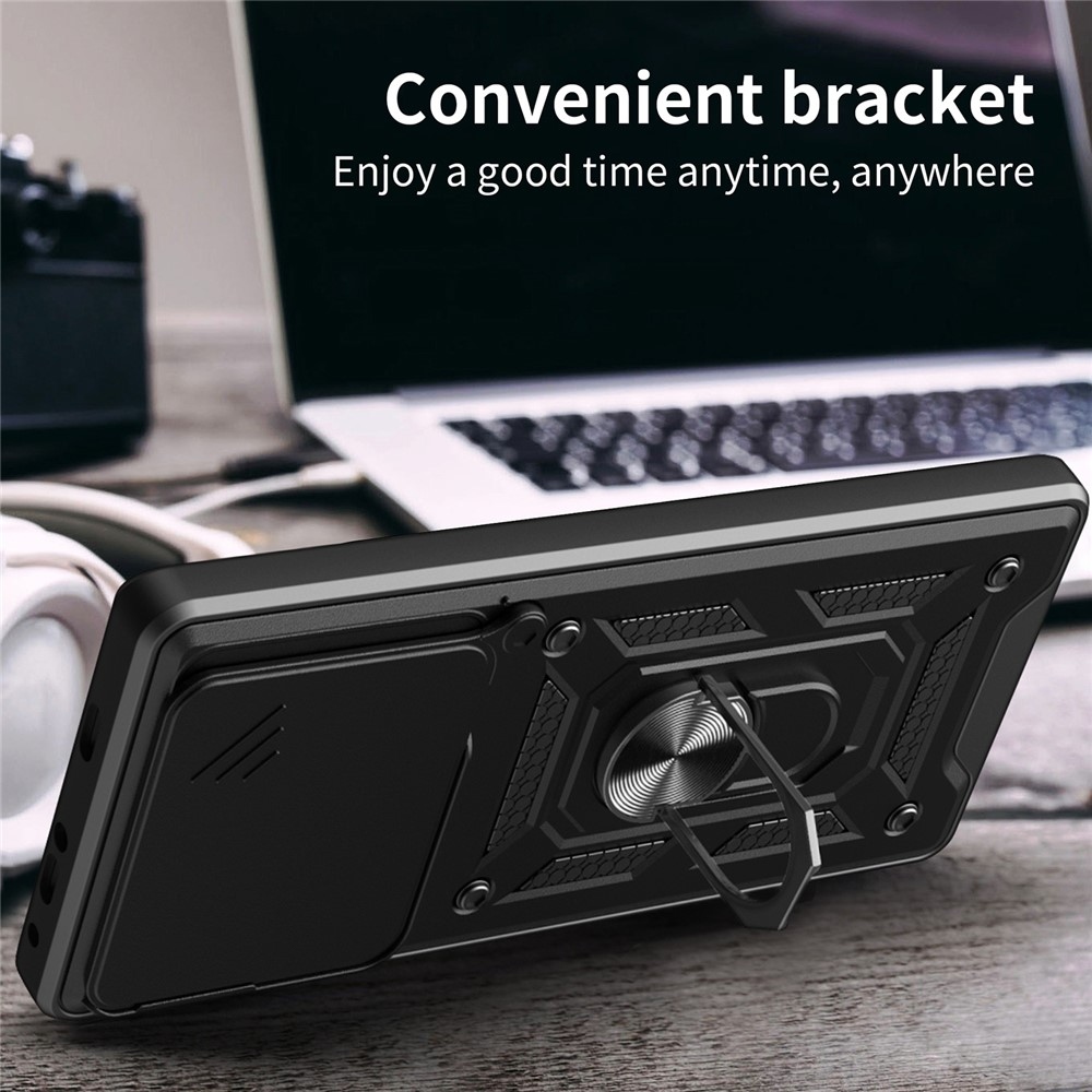 Csúszásálló borítás Oppo Find X9 Pro 5G készülékhez - fekete