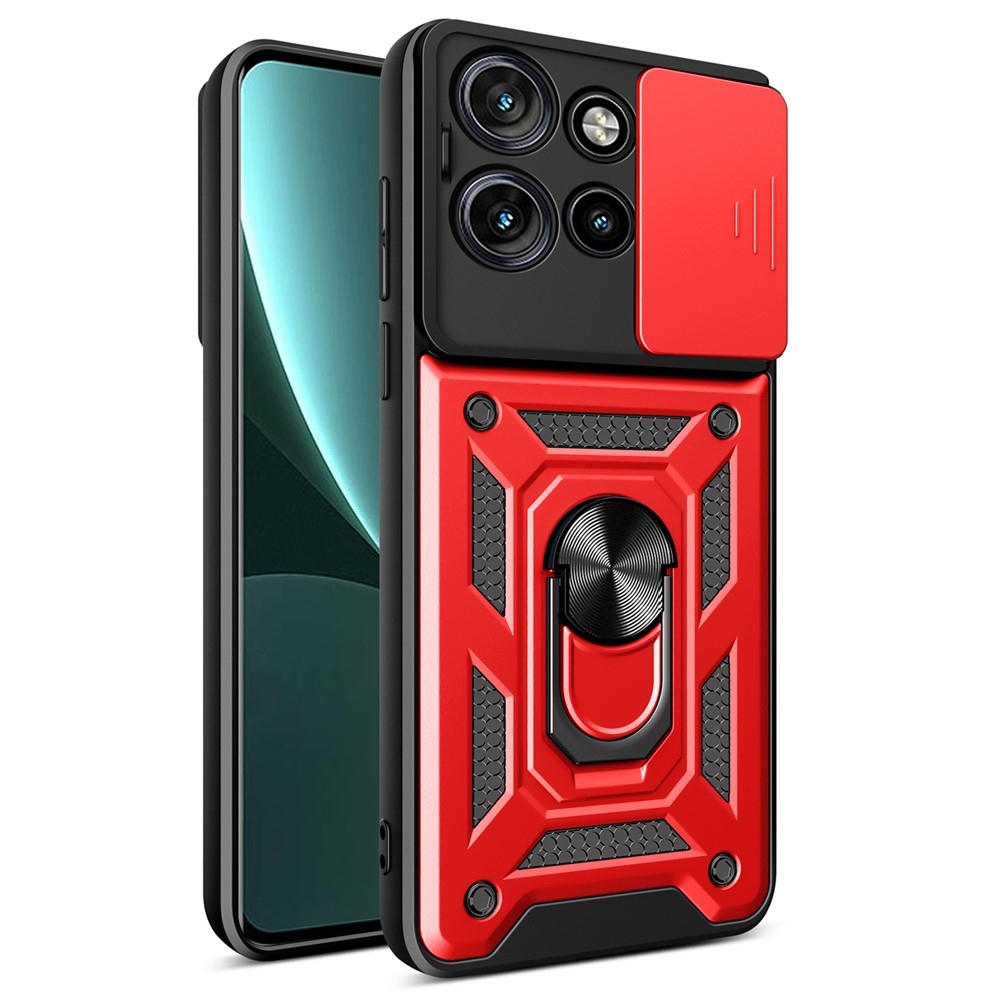 Csúszásálló borítás Motorola Edge 50 Neo 5G készülékhez - piros