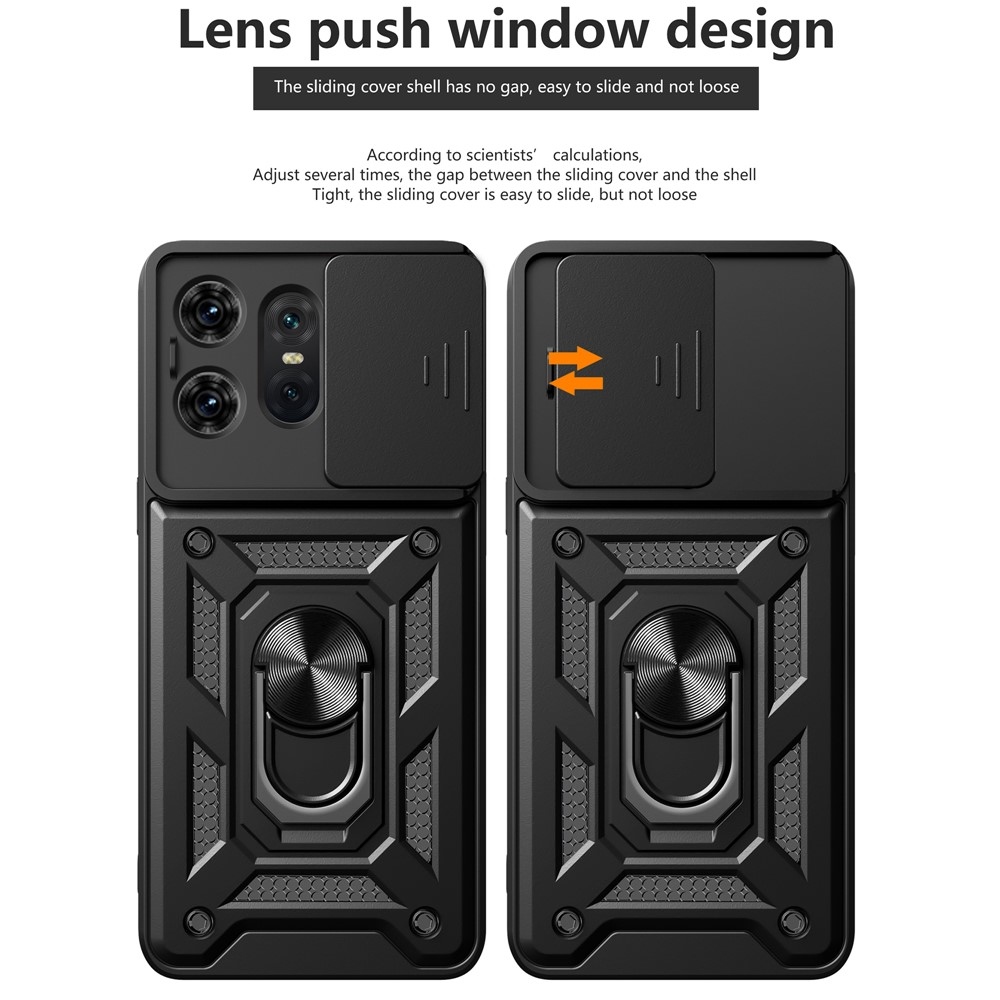 Csúszásálló borítás a Motorola Edge 50 Pro 5G készülékhez - fekete