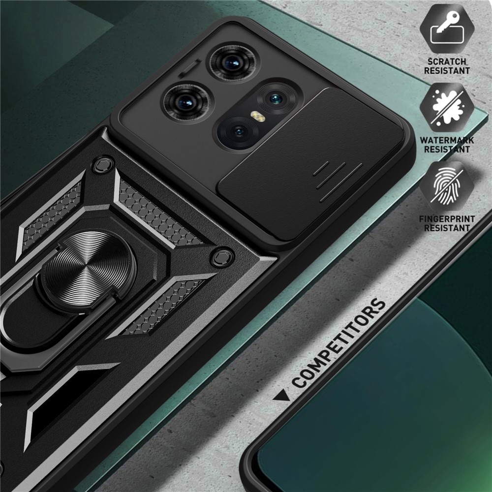 Csúszásálló borítás a Motorola Edge 50 Pro 5G készülékhez - fekete