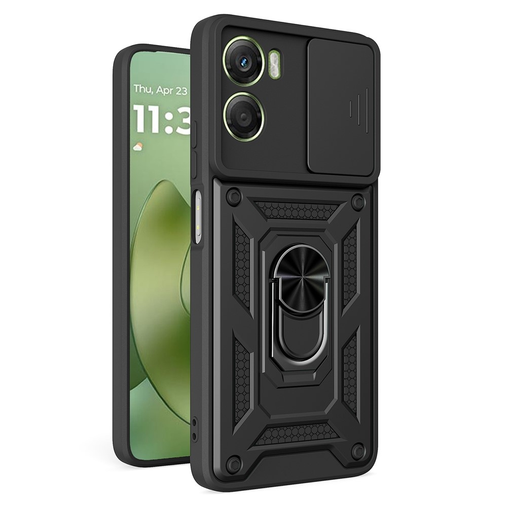 Csúszásálló borítás Motorola Moto G06/G06 Power készülékhez - fekete