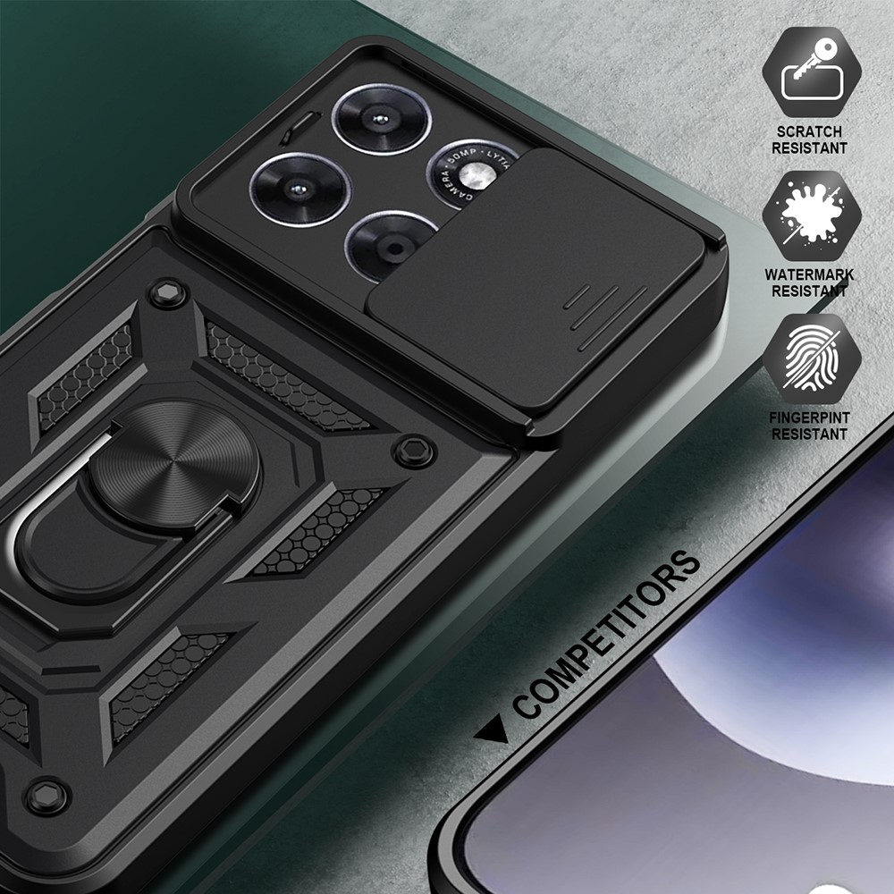 Csúszásálló tok a Motorola Moto G57 Power 5G-hez – fekete