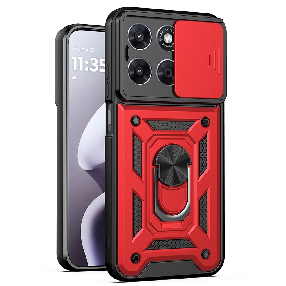 Csúszásálló tok a Motorola Moto G57 Power 5G-hez – piros