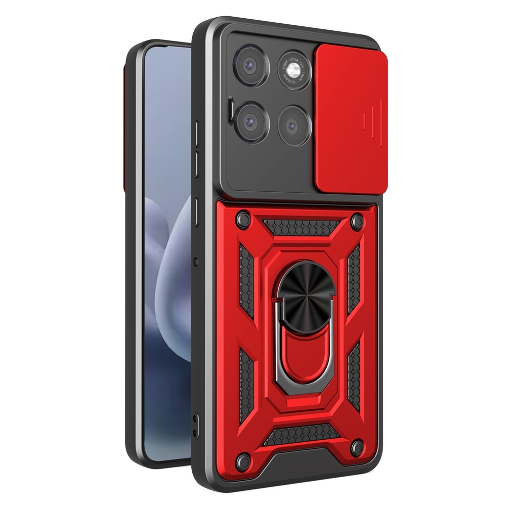 Csúszásálló tok a Motorola Moto G86 Power 5G-hez – piros