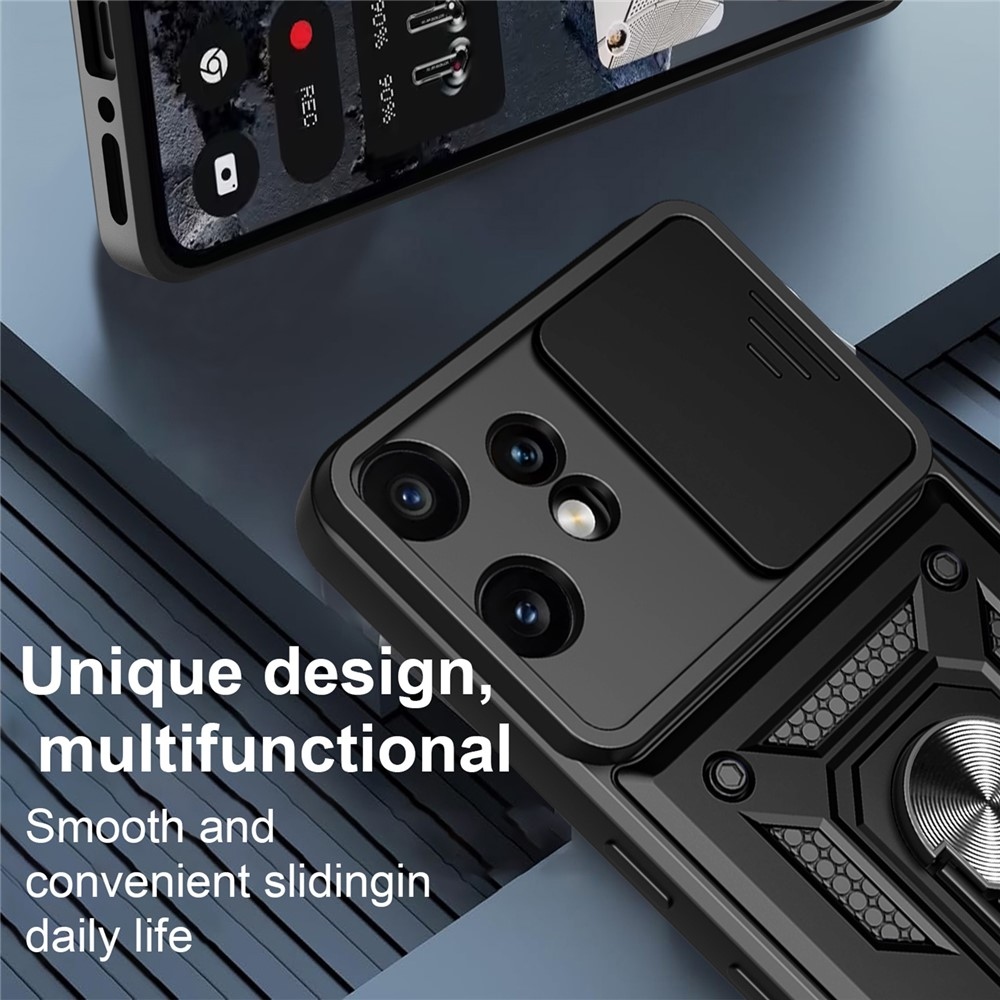 Csúszásálló borító a Nothing CMF Phone 2 Pro készülékhez - fekete