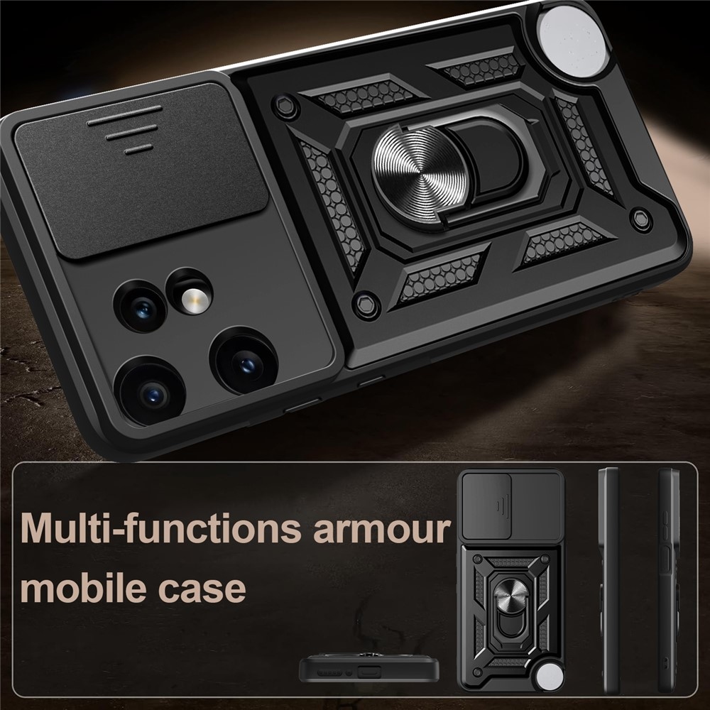 Csúszásálló borító a Nothing CMF Phone 2 Pro készülékhez - fekete