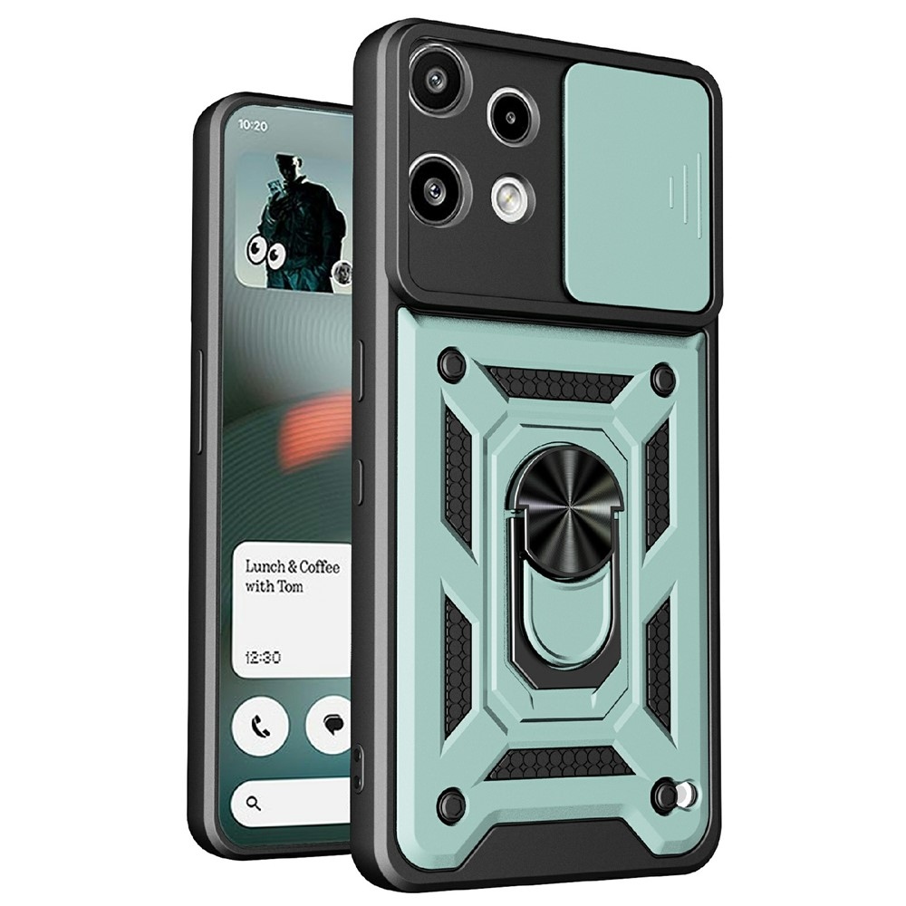 Tartós csúszóborítás a Nothing Phone (3a) Lite 5G készülékhez - zöld színű