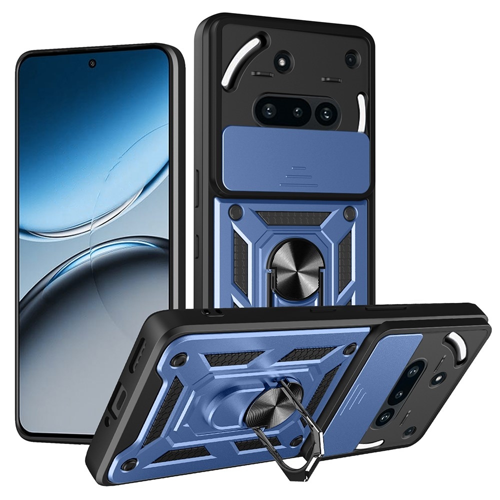 Tartós csúszásbiztos borító Nothing Phone (3a) készülékhez - kék