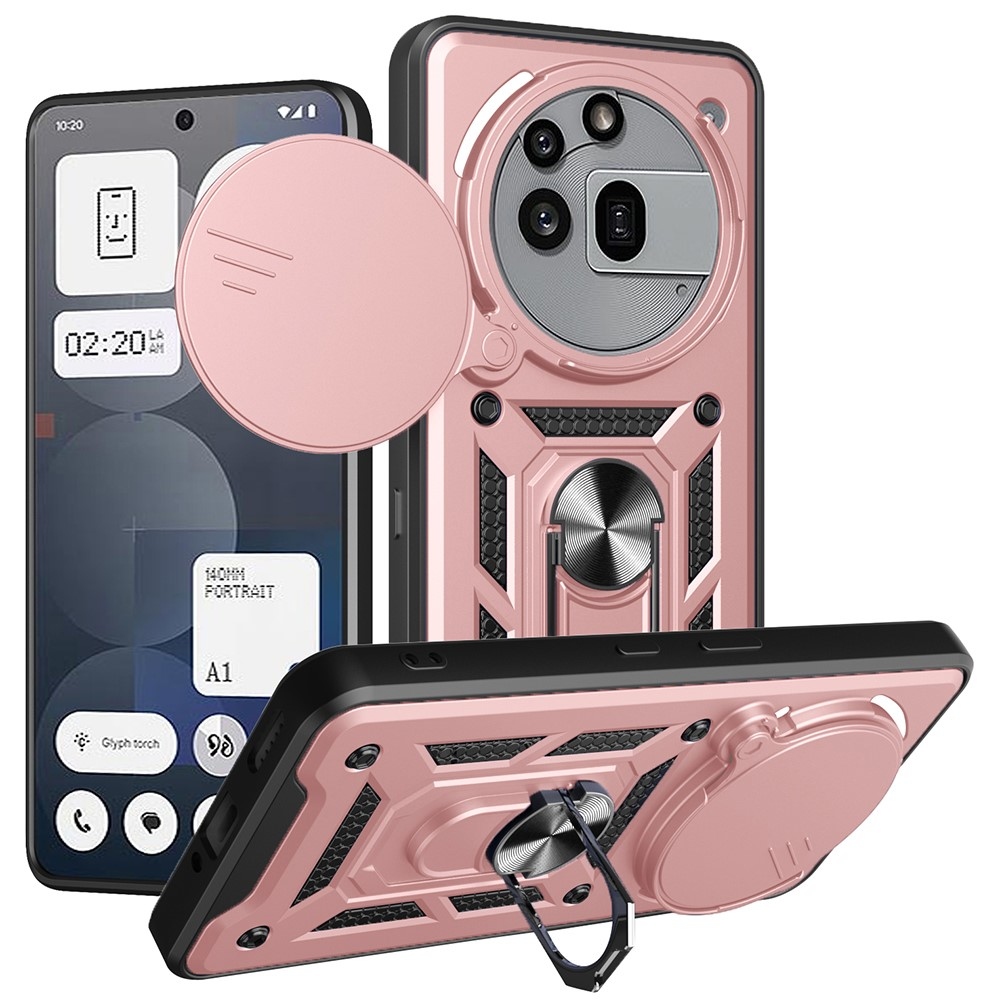 Tartós csúszóborítás a Nothing Phone (3a) Pro készülékhez - rózsaarany színben