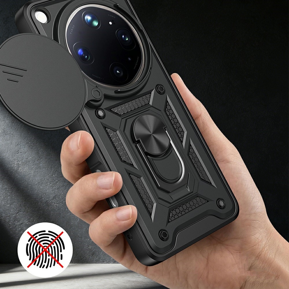 Csúszásálló borítás Oppo Find X9 Ultra 5G készülékhez - fekete