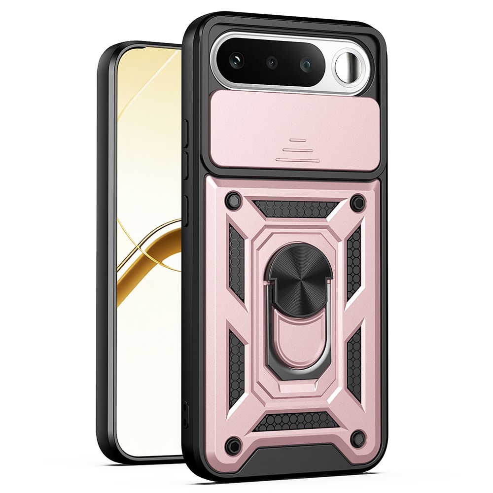 Csúszásgátló tok a Realme 16 5G-hez – rózsaszín-arany