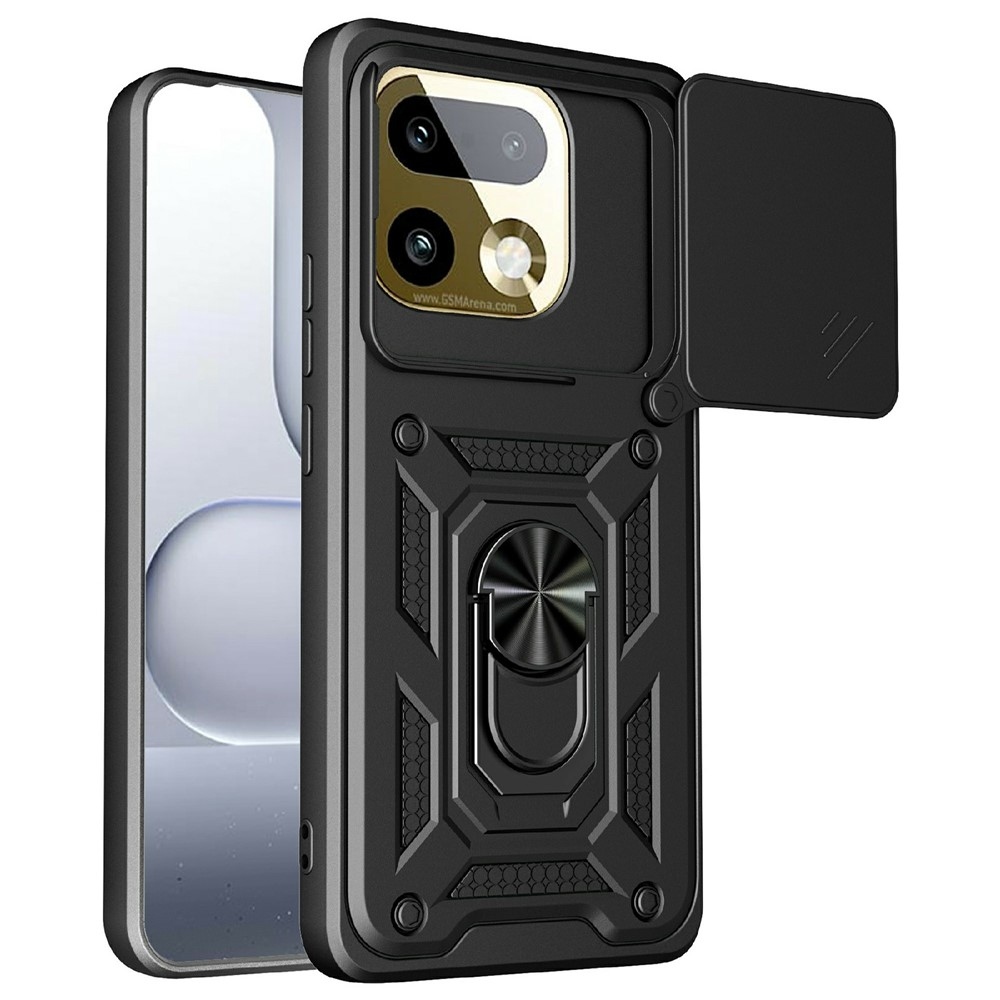 Csúszásálló borítás a Realme 16 Pro+ 5G készülékhez - fekete