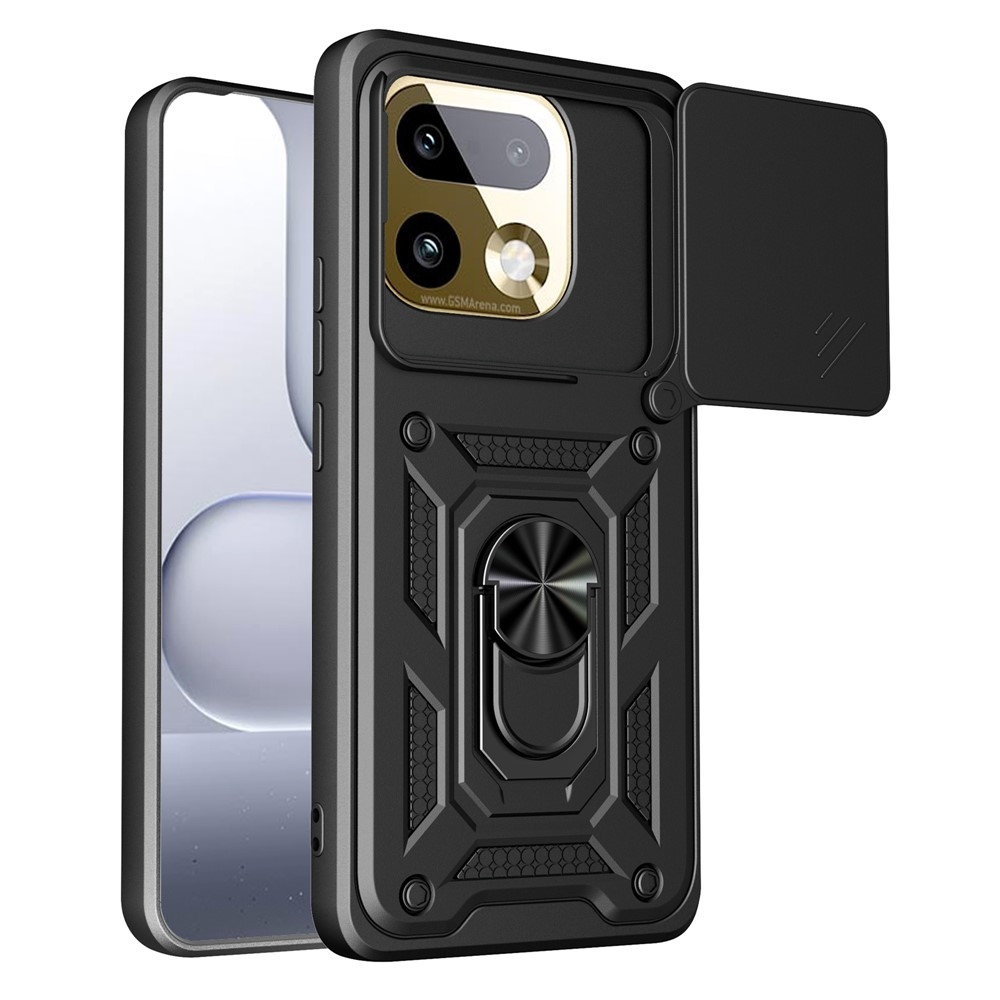 Csúszásálló borítás a Realme 16 Pro 5G készülékhez - fekete