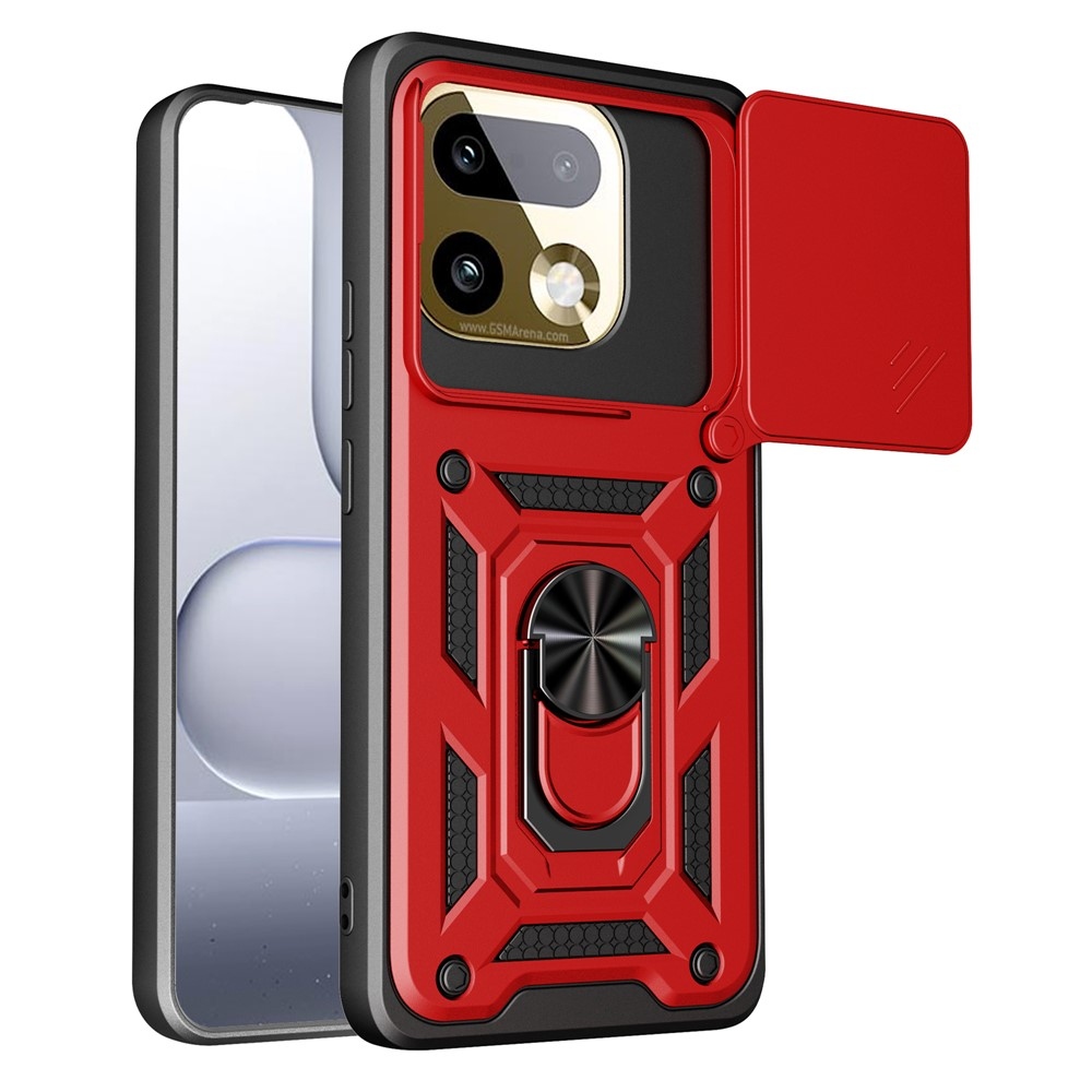 Csúszásálló borítás a Realme 16 Pro 5G készülékhez - piros