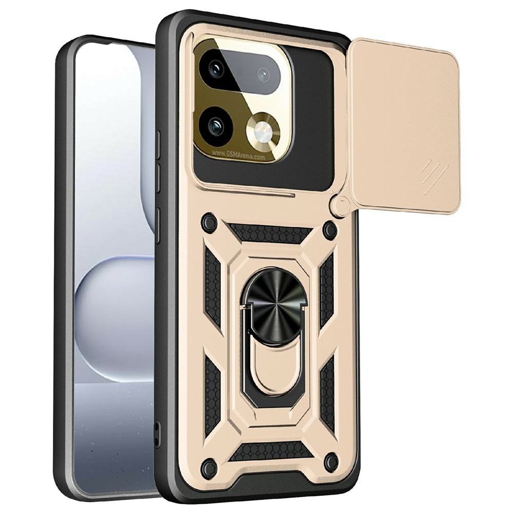 Csúszásálló borítás a Realme 16 Pro+ 5G-n - arany színben