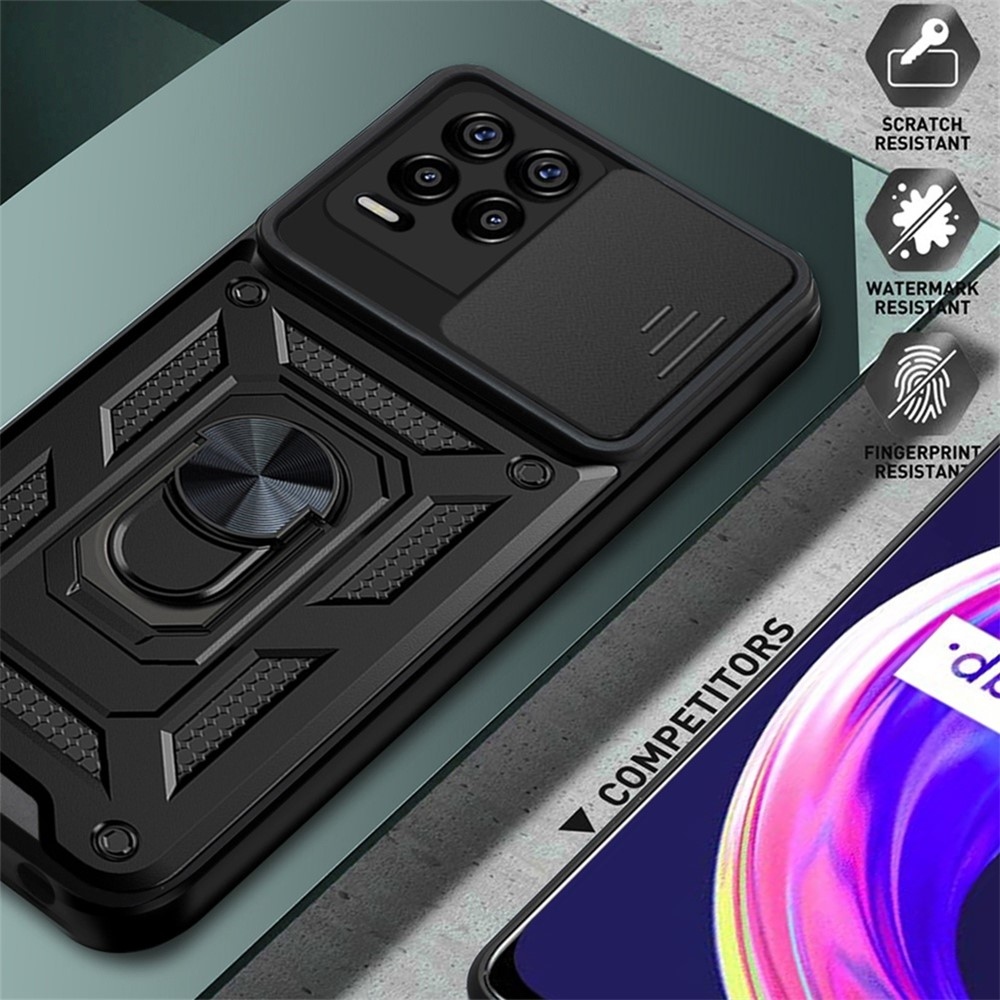 Csúszásgátló tok a Realme 8/8 Pro-hoz – fekete