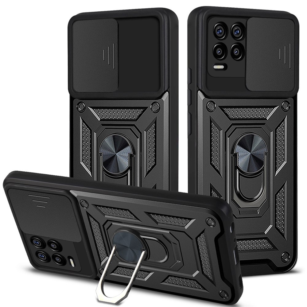 Csúszásgátló tok a Realme 8/8 Pro-hoz – fekete