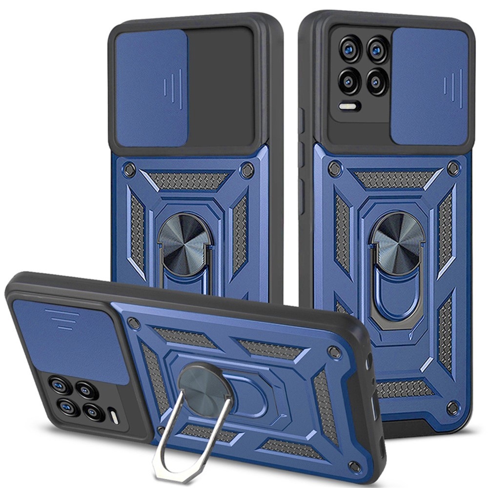 Csúszásgátló tok a Realme 8/8 Pro-hoz – kék