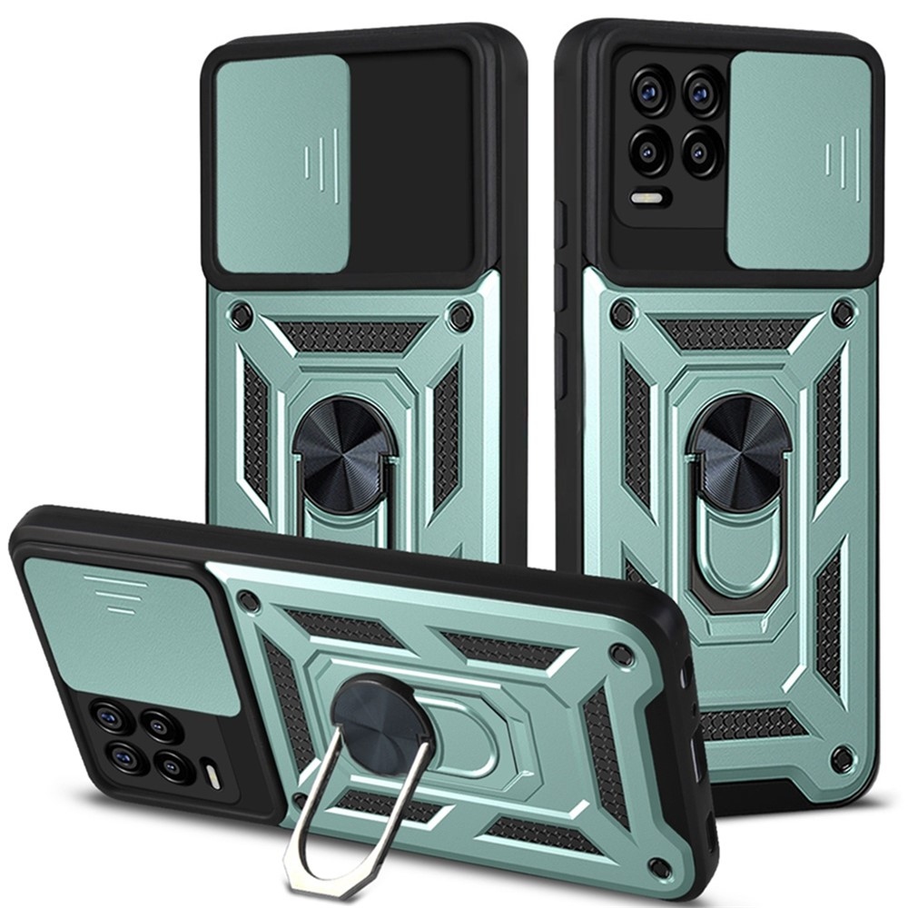 Csúszásgátló tok a Realme 8/8 Pro-hoz – zöld