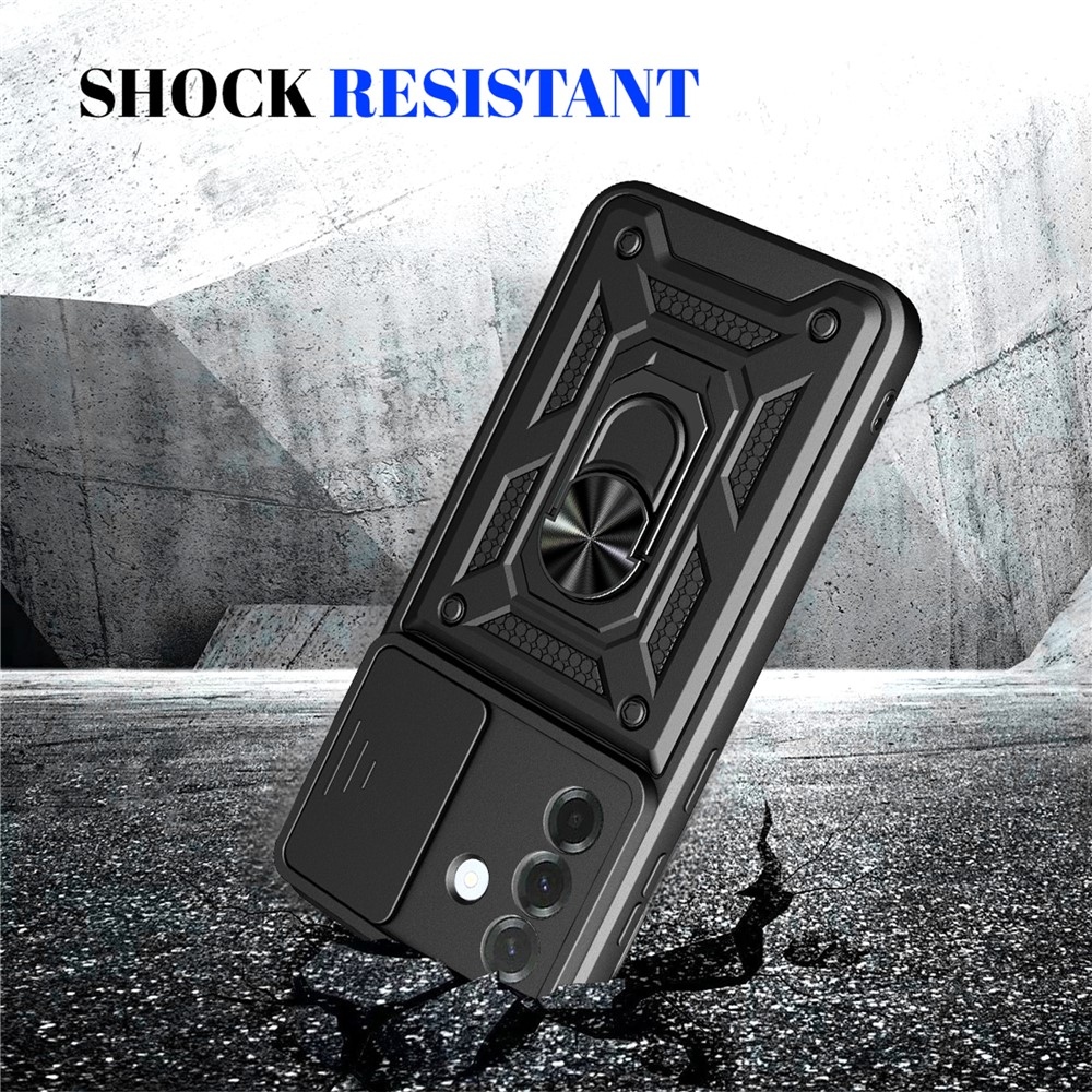 Csúszásálló borítás Samsung Galaxy A37 5G készülékhez - fekete