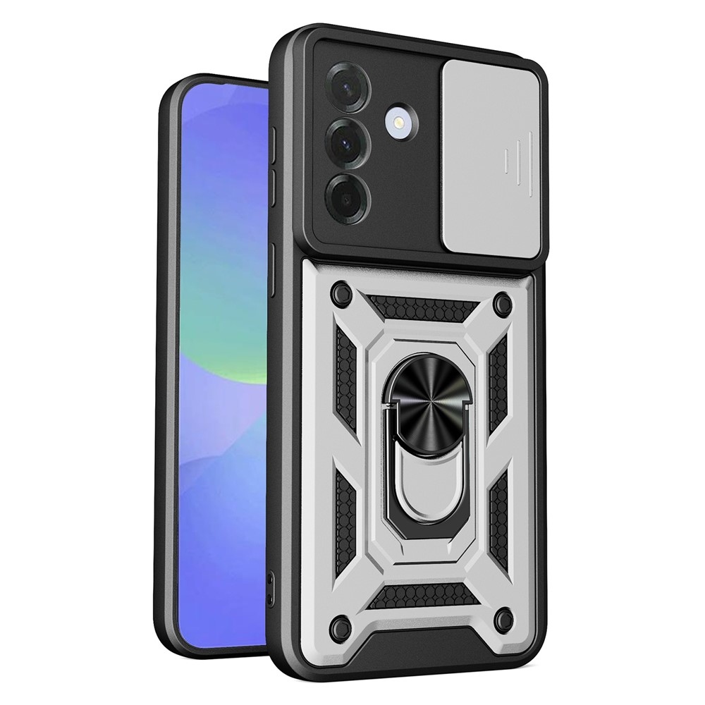 Csúszásálló borítás Samsung Galaxy A37 5G készülékhez - ezüst színű