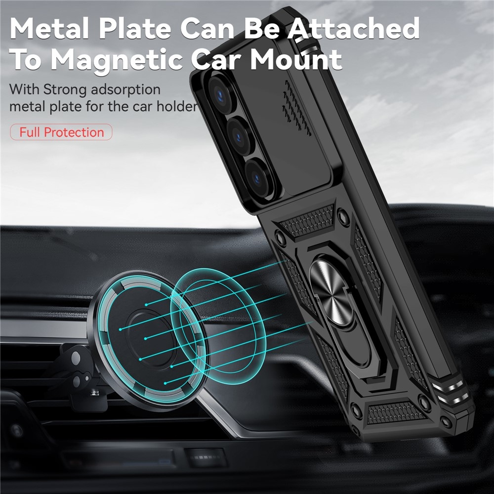 Csúszásálló borítás Samsung Galaxy S26 készülékhez - fekete