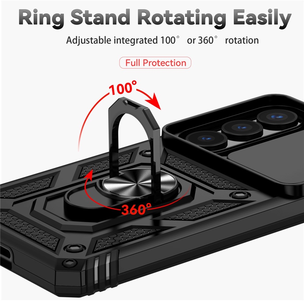 Csúszásálló borítás Samsung Galaxy S26 készülékhez - fekete