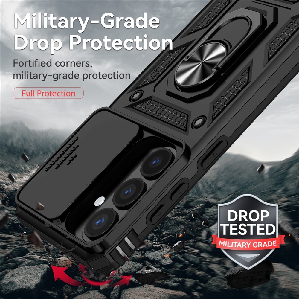 Csúszásálló borítás Samsung Galaxy S26 készülékhez - fekete