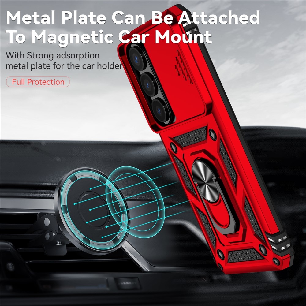 Csúszásálló borítás Samsung Galaxy S26-hoz - piros