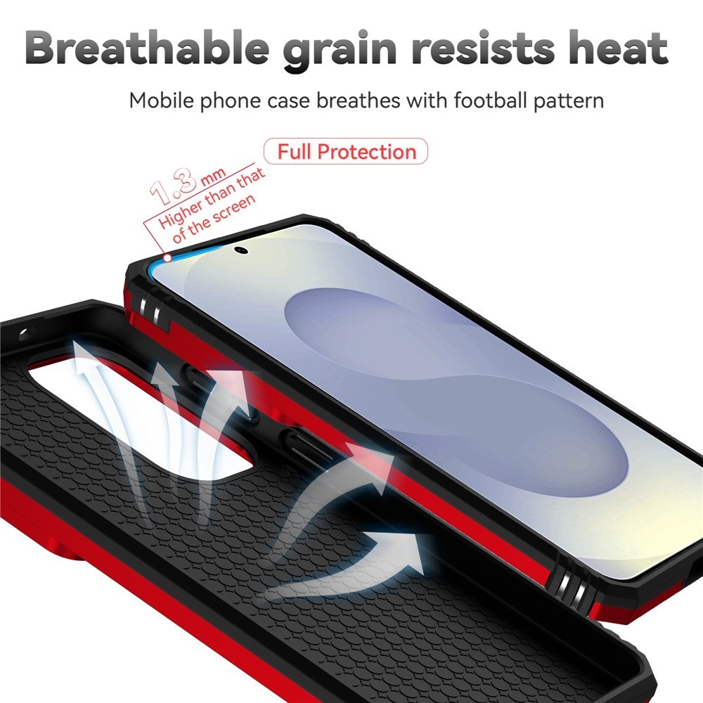 Csúszásálló borítás Samsung Galaxy S26+ készülékhez - piros