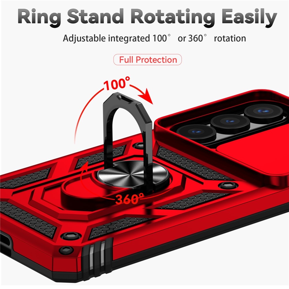 Csúszásálló borítás Samsung Galaxy S26-hoz - piros