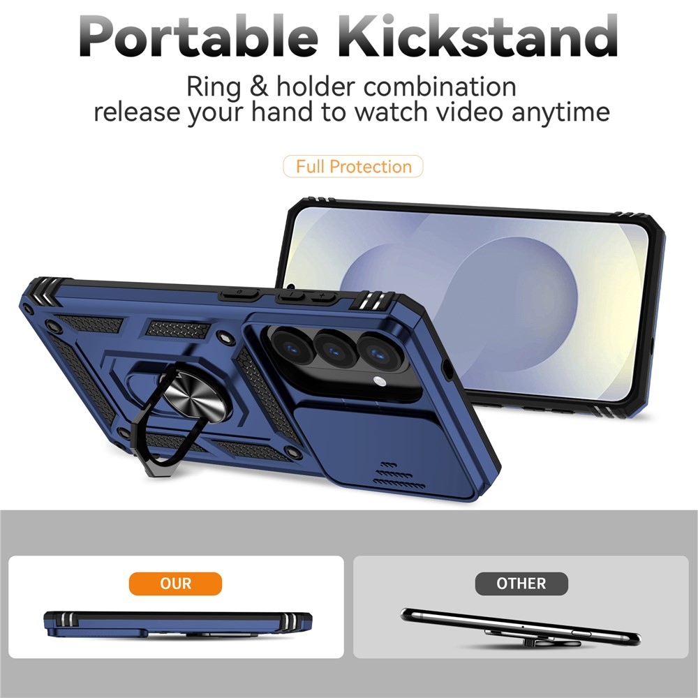 Csúszásálló borítás Samsung Galaxy S26+ készülékhez - kék