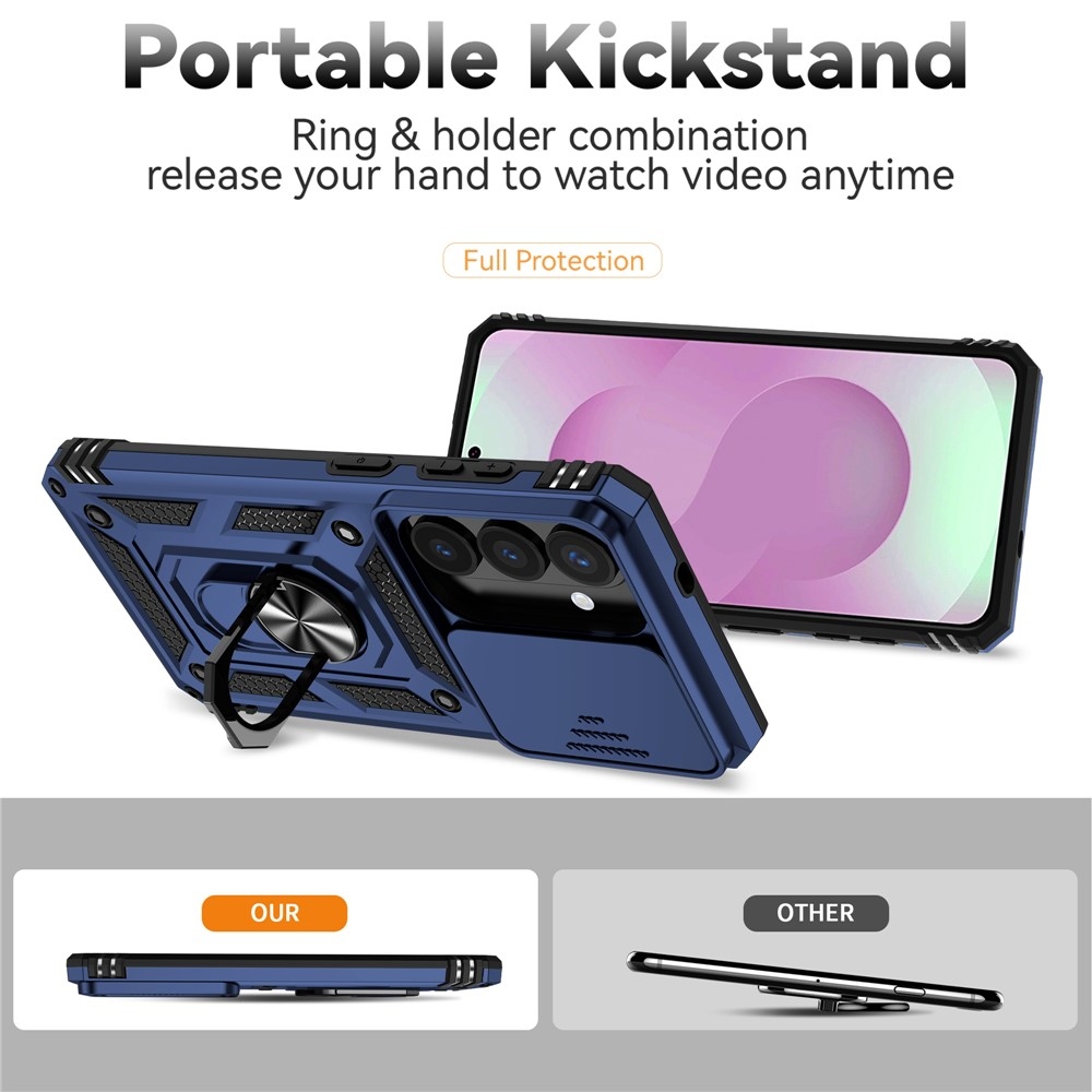 Csúszásálló borítás Samsung Galaxy S26 készülékhez - kék